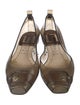 Fendi Rubber Ballet Flats
