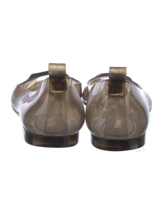 Fendi Rubber Ballet Flats