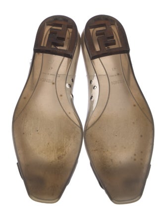 Fendi Rubber Ballet Flats