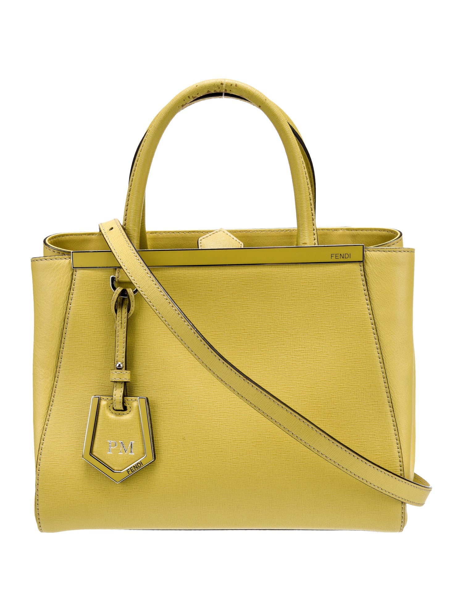 Kate Spade New York Leather Shoulder Bag - Green Handle Bags
