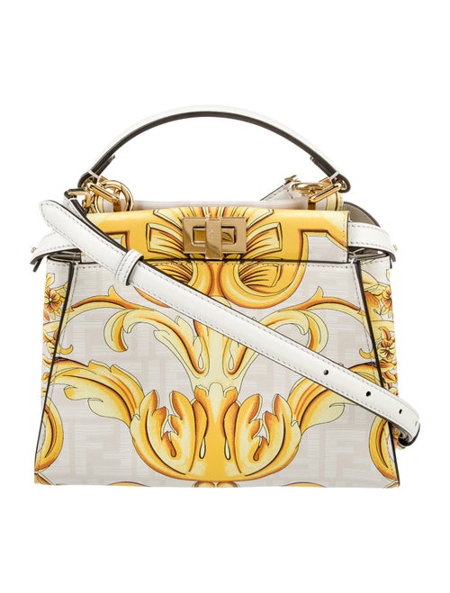 Fendace Zucca FF Fendi Peekaboo Mini 2022