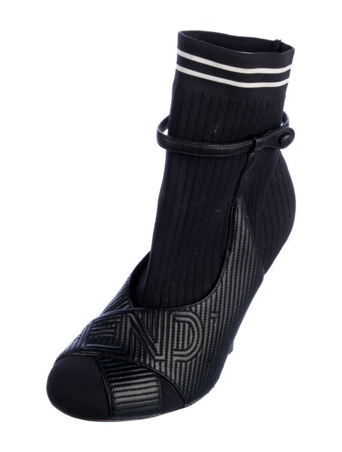 Fendi Striped Sock Boots
