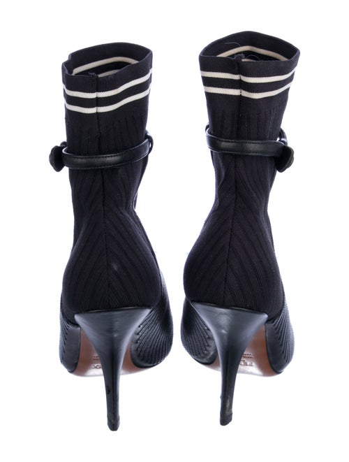 Fendi Striped Sock Boots