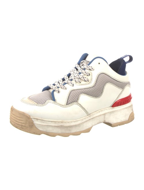 Fendi Leather Chunky Sneakers