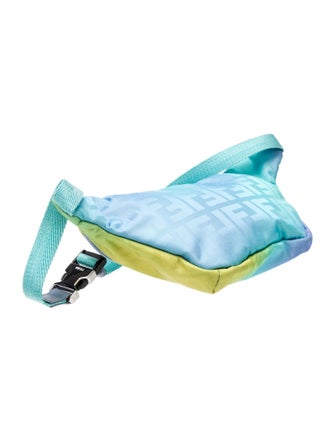 Fendi Embroidered Patterned Fanny Pack