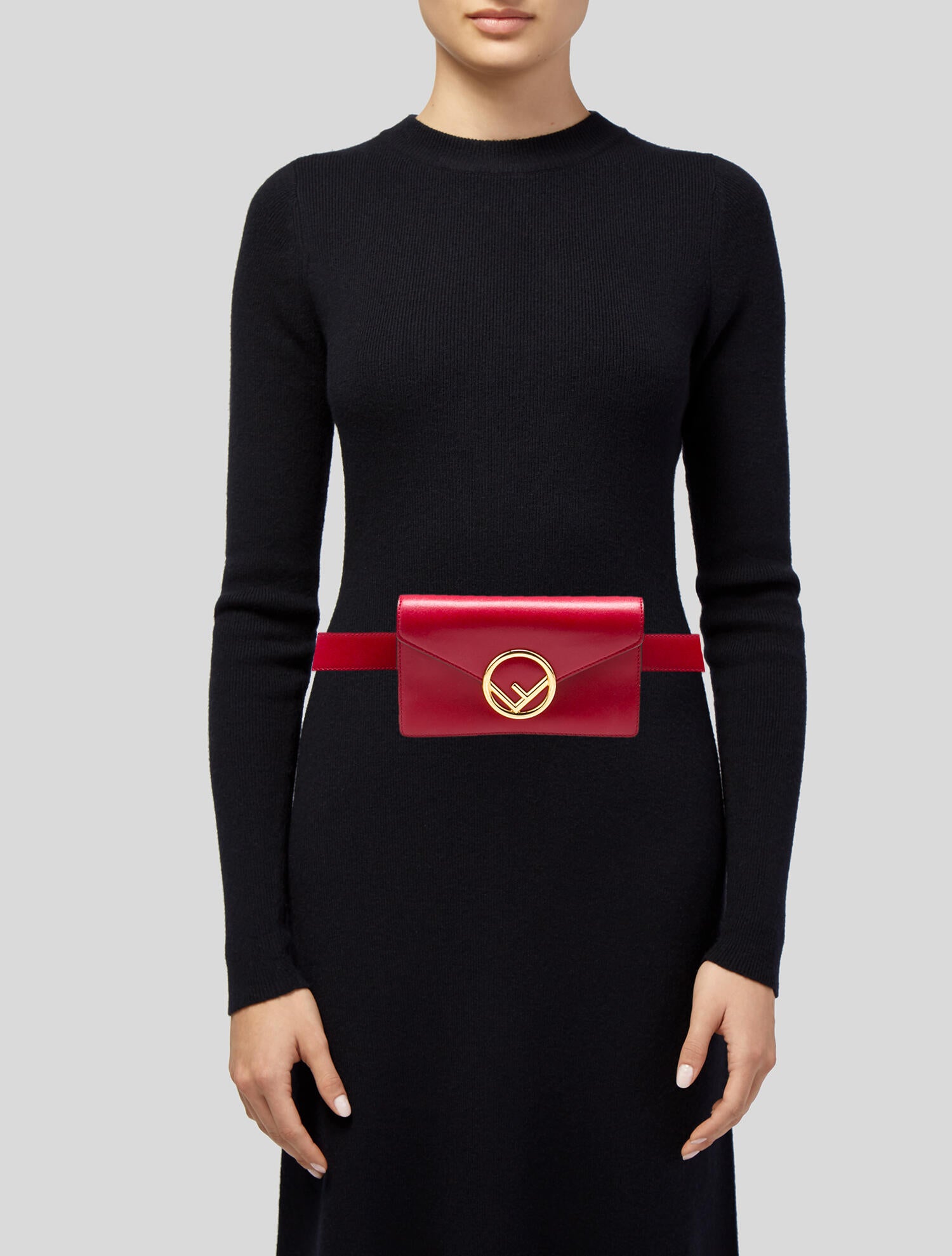 Fendi Leather Belt Bag