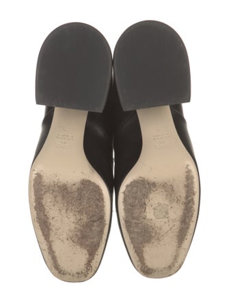 Fendi Zucca FF Logo Leather Riding Boots