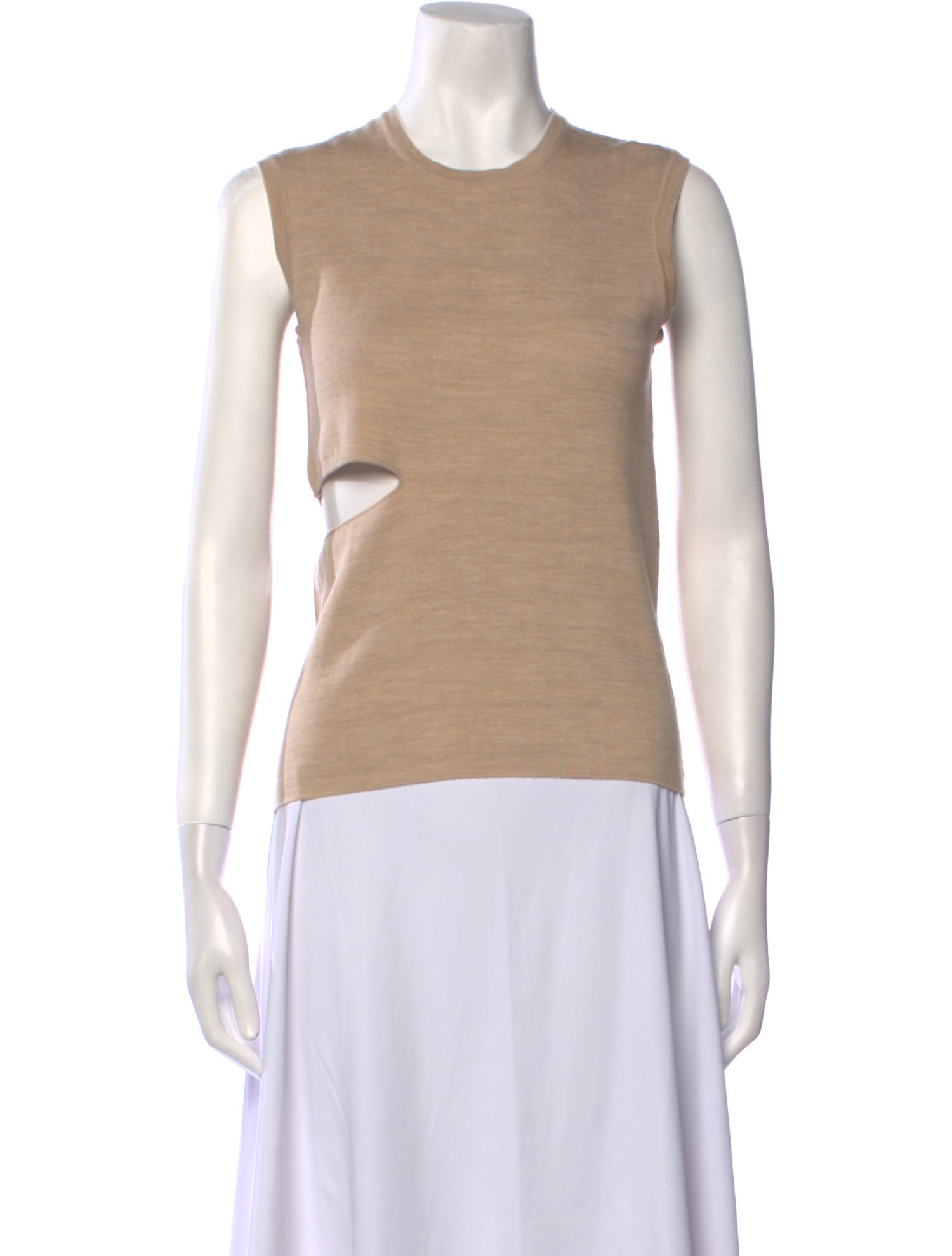 Fendi Wool Crew Neck Top