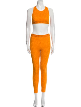 Fendi 2020 Printed Pant Set