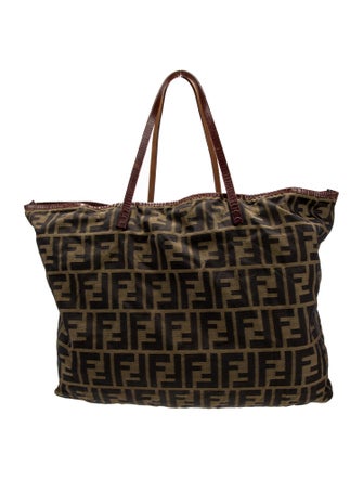 Fendi Zucca FF Roll Tote