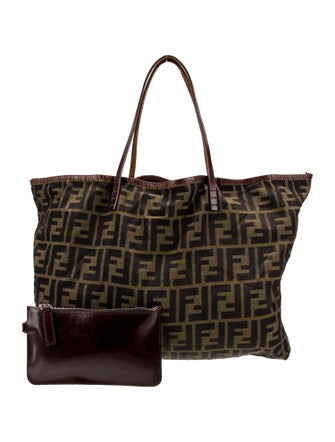 Fendi Zucca FF Roll Tote