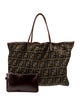 Fendi Zucca FF Roll Tote