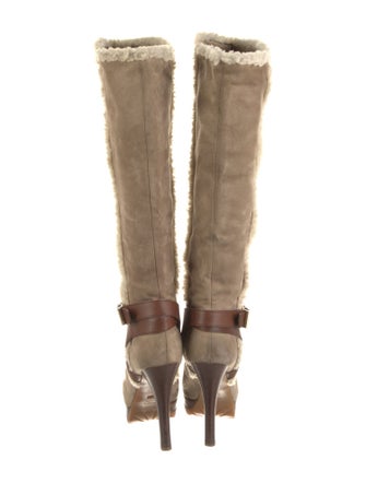 Fendi Suede Boots