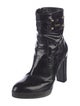 Fendi Patent Leather Combat Boots