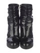Fendi Patent Leather Combat Boots