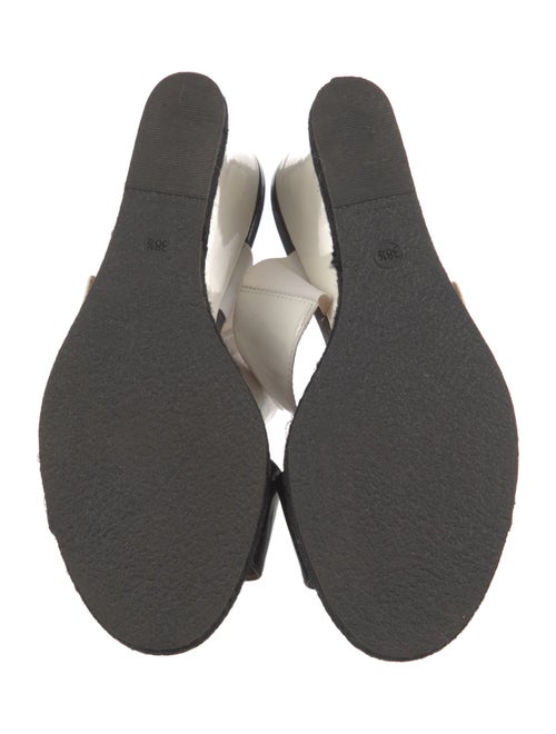 Fendi Patent Leather Slides