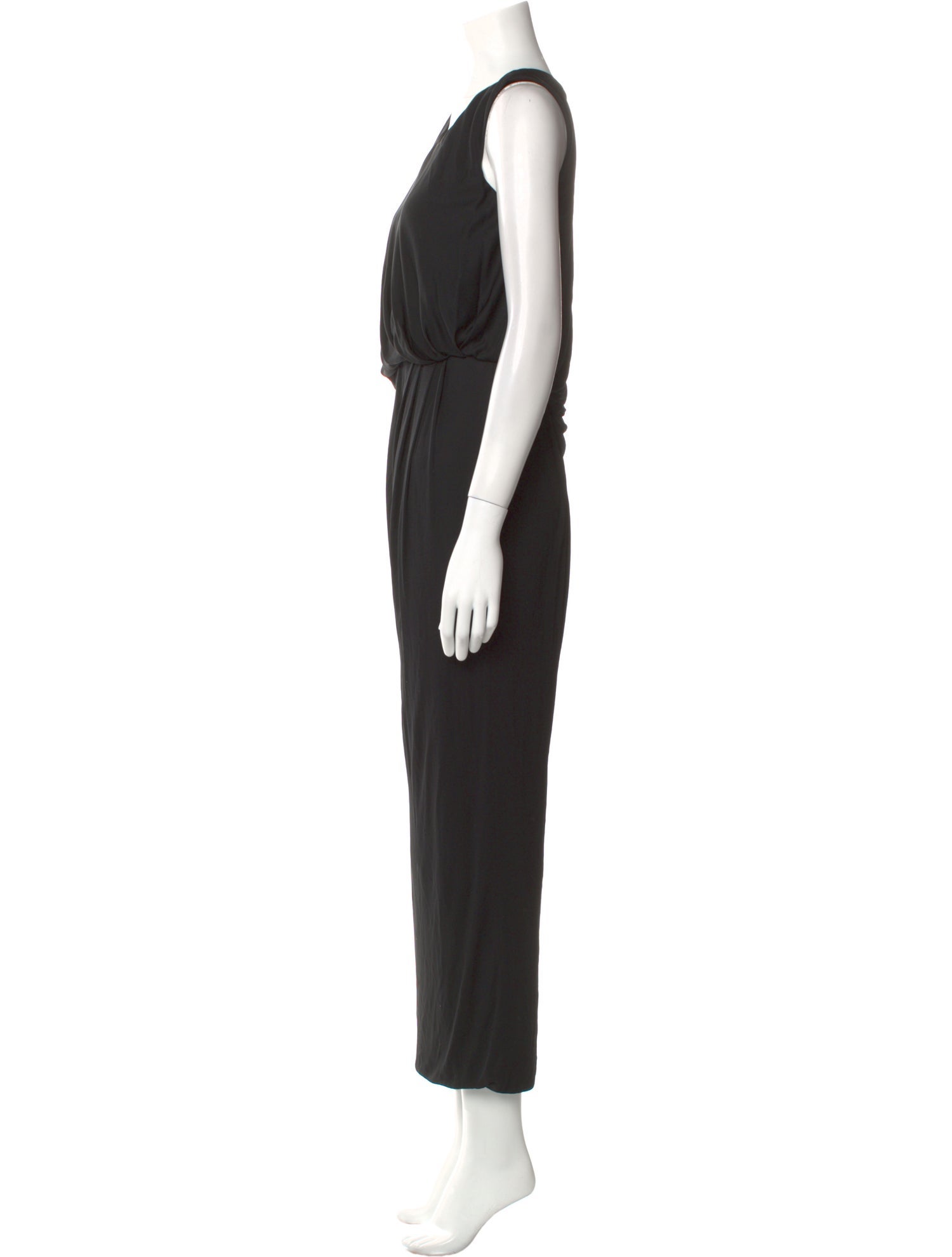 Fendi Scoop Neck Long Dress