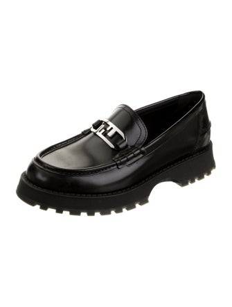 Fendi Leather Loafers