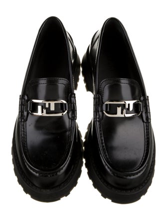 Fendi Leather Loafers