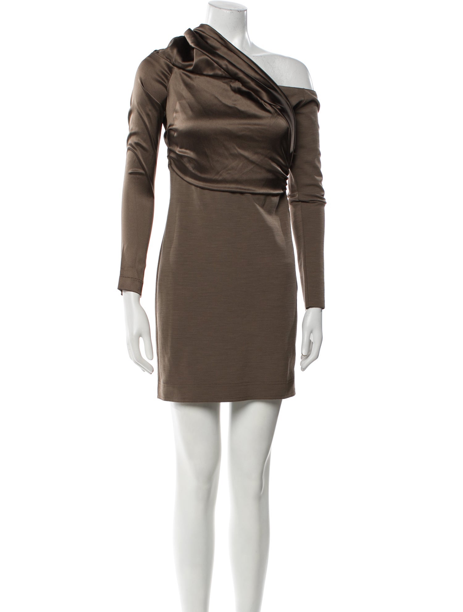 Fendi Virgin Wool Mini Dress