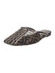 Fendi Zucca FF Logo Printed Mules