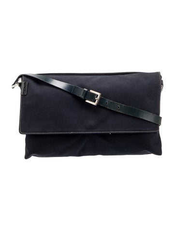 Fendi Shoulder Bags Canvas Bag Large Vintage