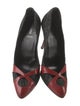 Fendi Lace Printed D'Orsay Pumps