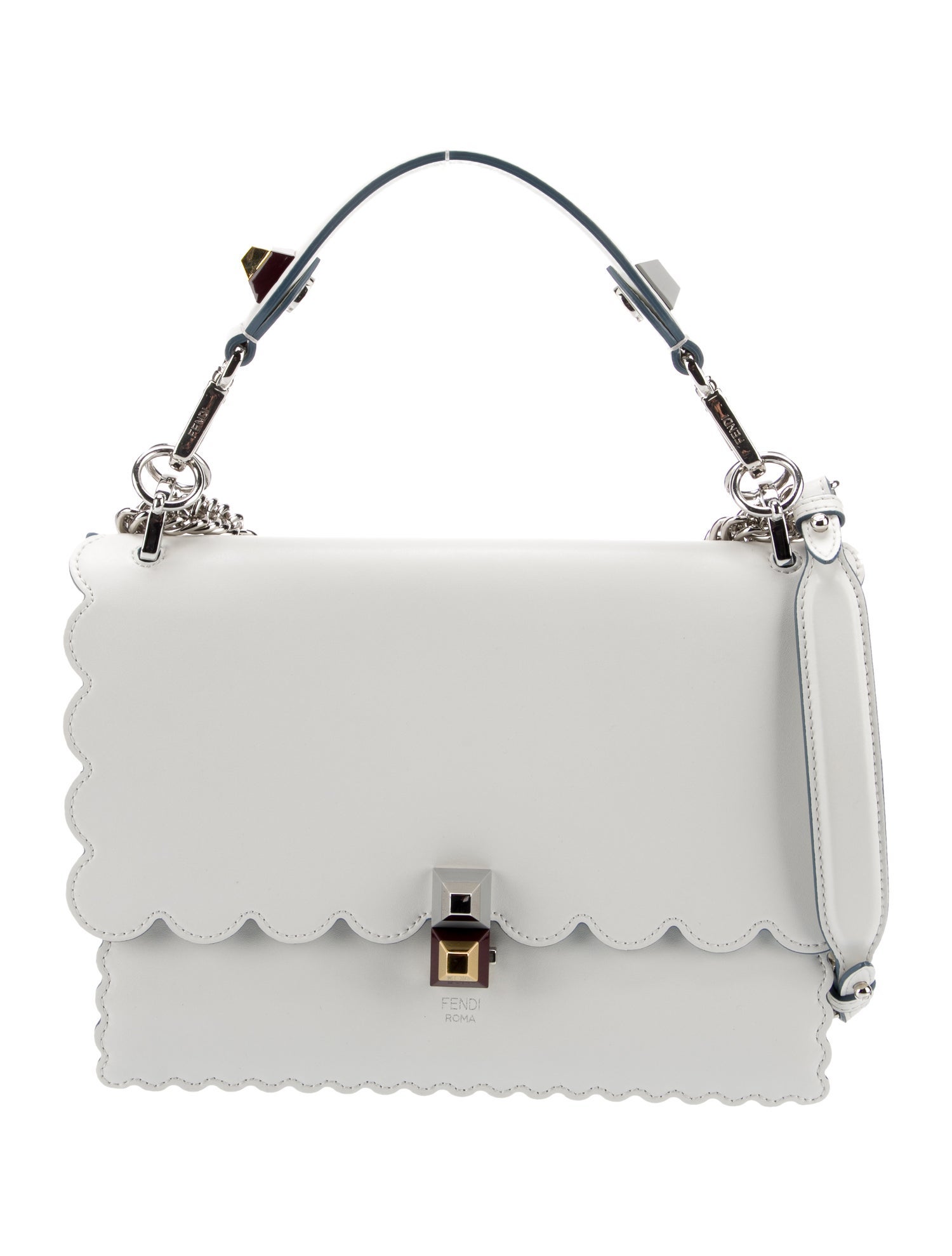 Fendi Leather Kan I Medium