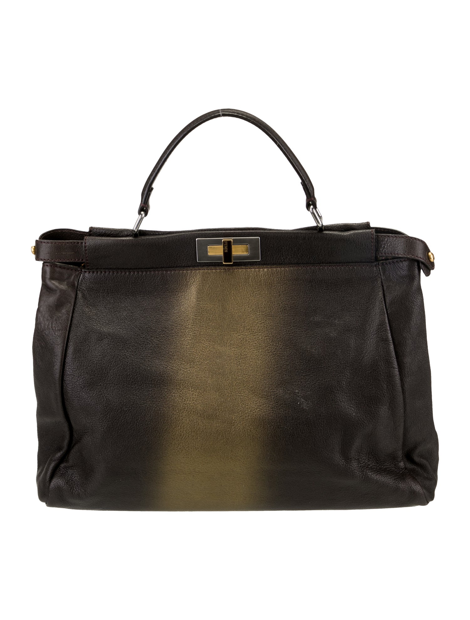 Fendi Leather Peekaboo Large Vintage