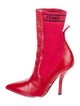 Fendi Leather Sock Boots