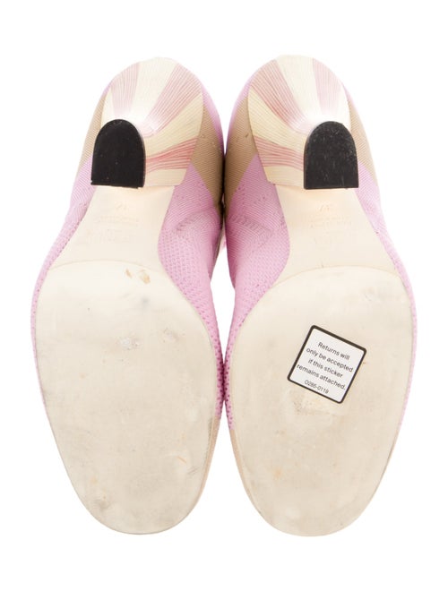 Fendi Pequin Pattern Sock Boots