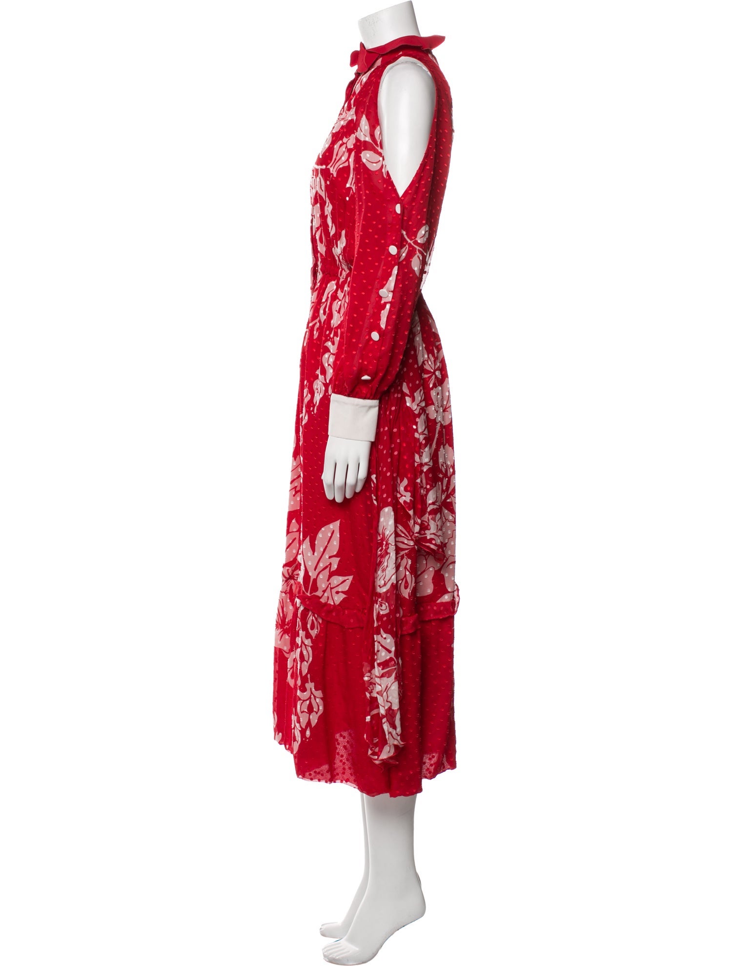 Fendi Silk Long Dress