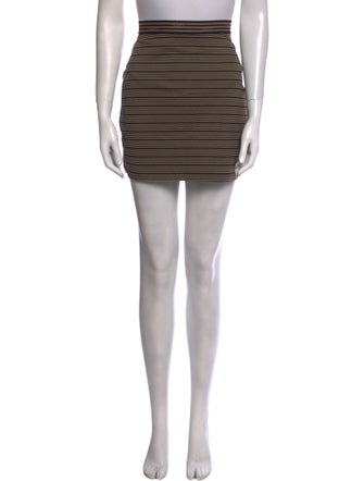 Fendi Wool Mini Skirt