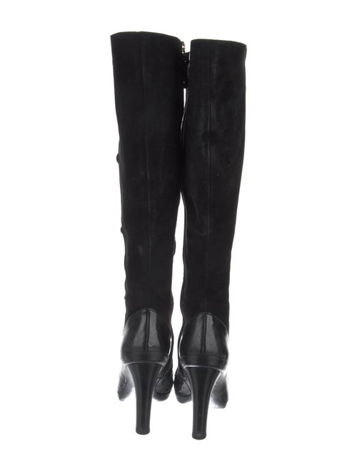 Fendi Zucca FF Logo Suede Boots