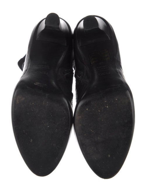 Fendi Zucca FF Logo Suede Boots