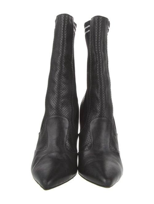 Fendi Leather Sock Boots