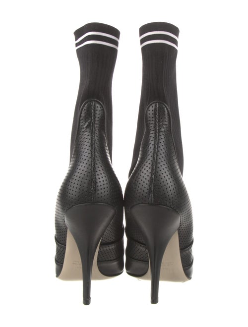 Fendi Leather Sock Boots