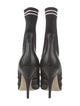 Fendi Leather Sock Boots