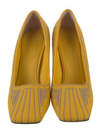 Fendi Printed Pumps