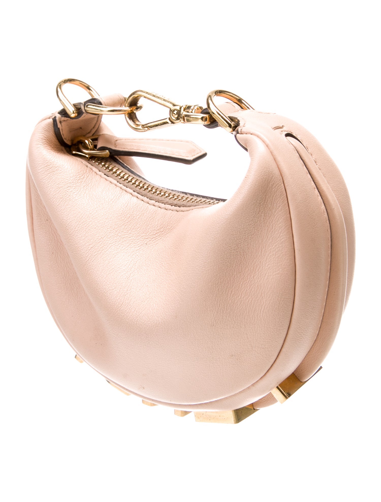 Fendi Calfskin Crossbody Bag Nano 2022