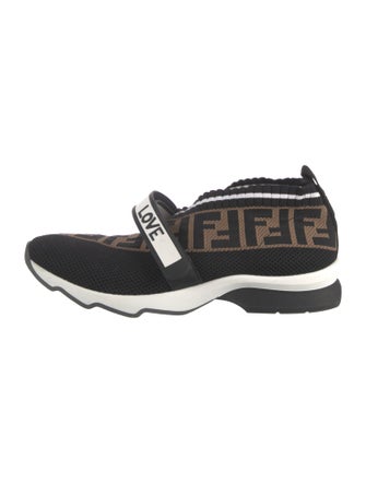 Fendi Zucca FF Logo Sock Sneakers