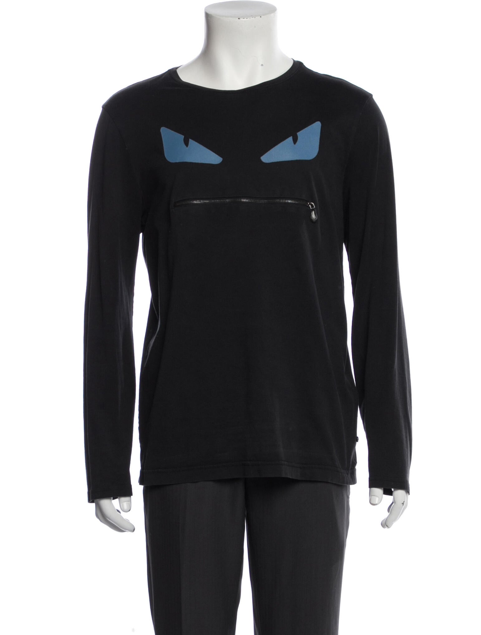 Fendi Graphic Print Crew Neck T-Shirt