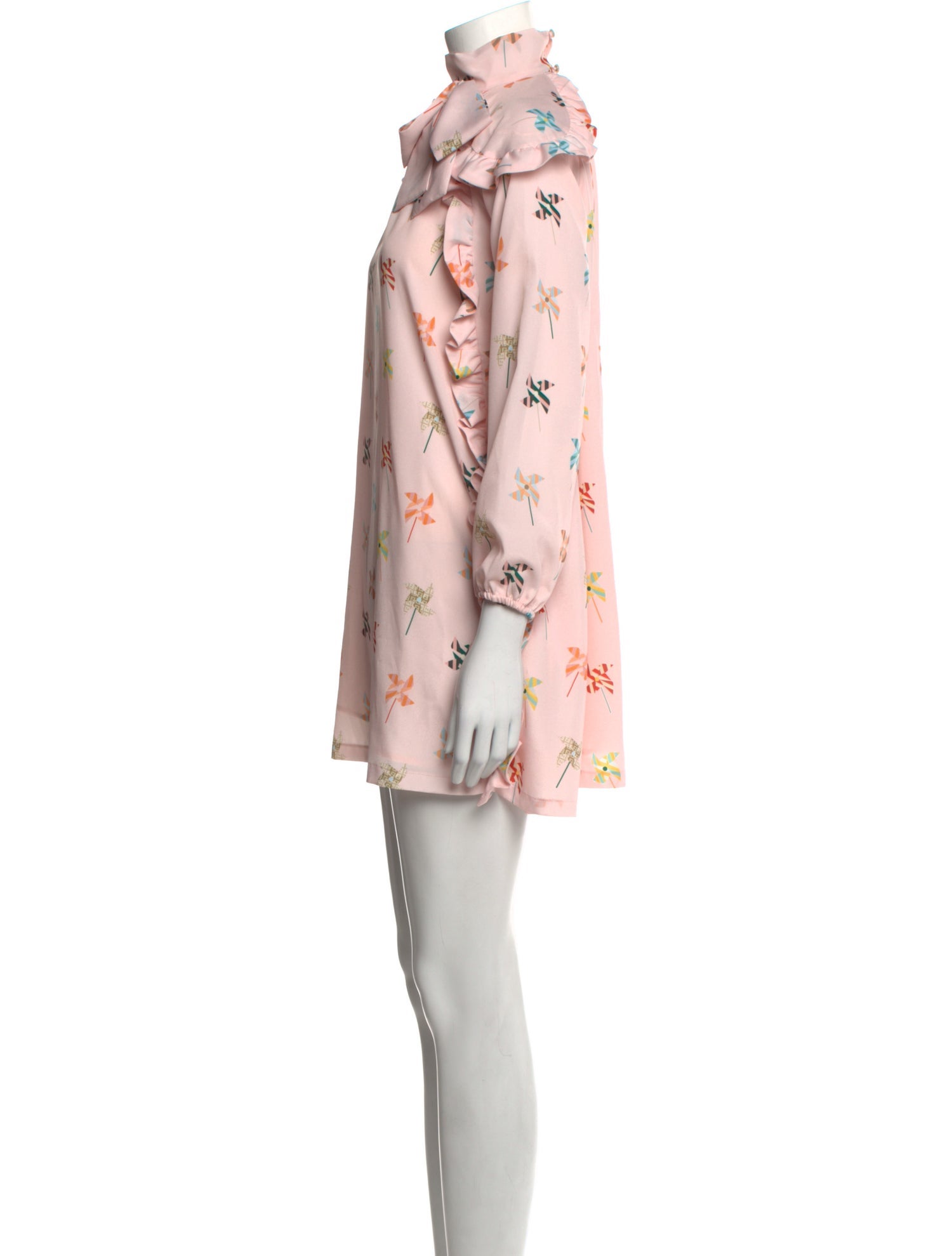 Fendi Kids Girls' Pattern Printed Dress