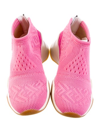 Fendi Zucca FF Logo Sock Sneakers