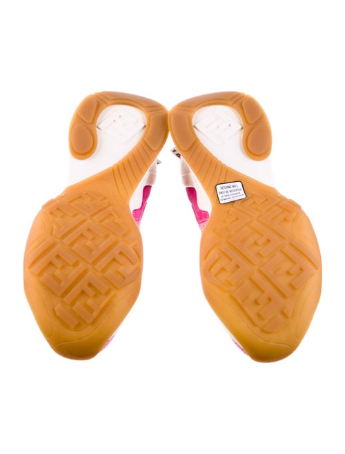 Fendi Zucca FF Logo Sock Sneakers