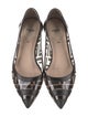 Fendi Zucca FF Logo PVC Ballet Flats