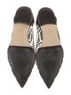 Fendi Zucca FF Logo PVC Ballet Flats