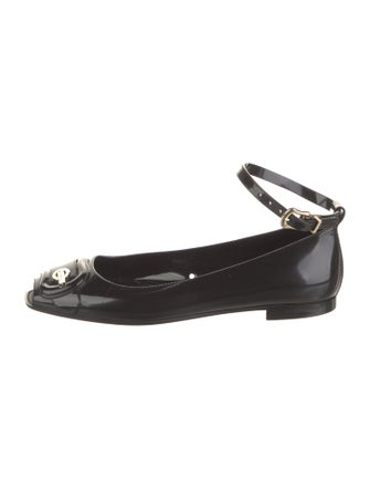 Fendi Rubber Ballet Flats