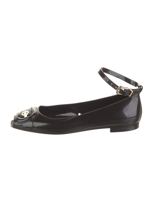Fendi Rubber Ballet Flats
