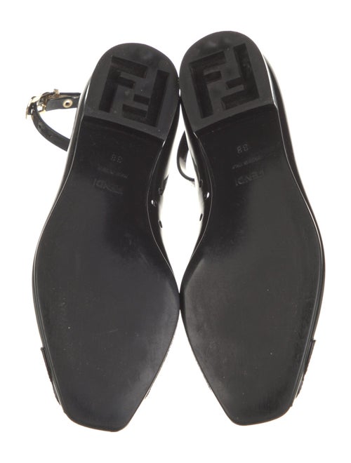 Fendi Rubber Ballet Flats